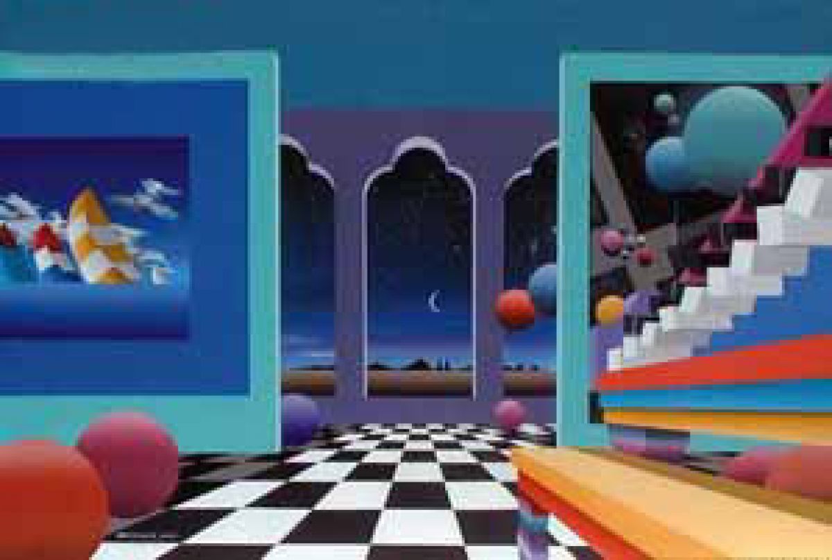 Stan Solomon - Grand Opening - Original Painting - on Canvas